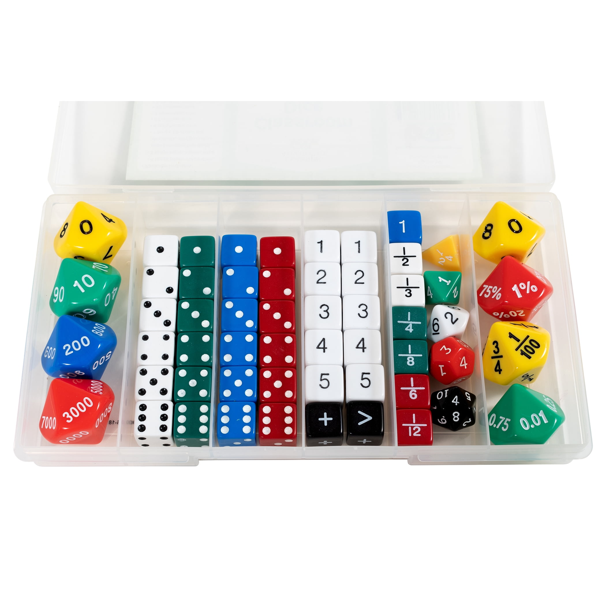 Edx Education Classroom Dice Set Math/Counting Grade PK+ (CTU16076)