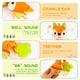 thumbnail image 3 of Sonajeros para bebés de 0 a 6 meses, juego de 2 sonajeros para bebés de 0 a 6 meses, sonajero de peluche suave con agarre manual, sonajero para bebé, accesorio de viaje sensorial con sonido chirriante, 3 of 5