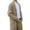 Khaki, variant on AOOCHASLIY Thanksgiving Day Men Tops Men's Button Turn-Down Collar Knitwear Long Sleeve Cardigan Sweatshirt Woolen Coat