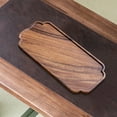 thumbnail image 5 of Wooden Storage Tray For Tea Service And Multi Purpose Use Classic Tea Tray With Cup Holder And Space For Dry Brewing Candy And Fruit Organizer Elegant Home Decor Accessory, 5 of 6