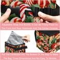 thumbnail image 4 of Christmas Foldable Car Garbage Can with Lid, Leak-Proof, and Hanging Storage Bag - Trash Can for Car, Car Trash Bin, Mini Trash Can, 4 of 6