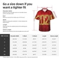 thumbnail image 6 of Lsque Happy New Year 2025 F pattern Hawaiian Shirt for Men, Unisex Summer Beach Casual Short Sleeve Button Down Shirts-XX-Large, 6 of 9