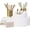 Gold-225pcs, variant on DQQKMM 175Pcs Gold Dinnerware Set for 25 Guests, for 25 Guests, 50 Plates, 75 Silverware, 25 Napkins, 25 Cups
