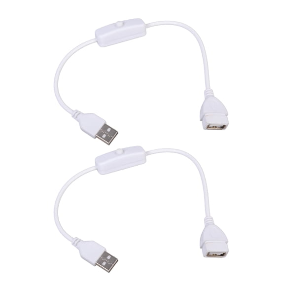 USB Extension Cord with Switcher Control for Blowers and LED Lights 5V2A Charging