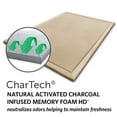 thumbnail image 5 of Microdry Memory Foam Luxury Area Rug, 6x8 feet, Linen, 5 of 8