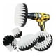 thumbnail image 1 of Juego de cepillos para taladro y fregador eléctrico mejorados, kit de cerdas suaves blancas para una limpieza eficiente en espacios reducidos y en diversas superficies, compatible con la mayoría de, 1 of 5