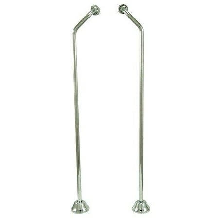 - kingston brass cc471 vintage double offset bath supply, 25-inch, polished chrome