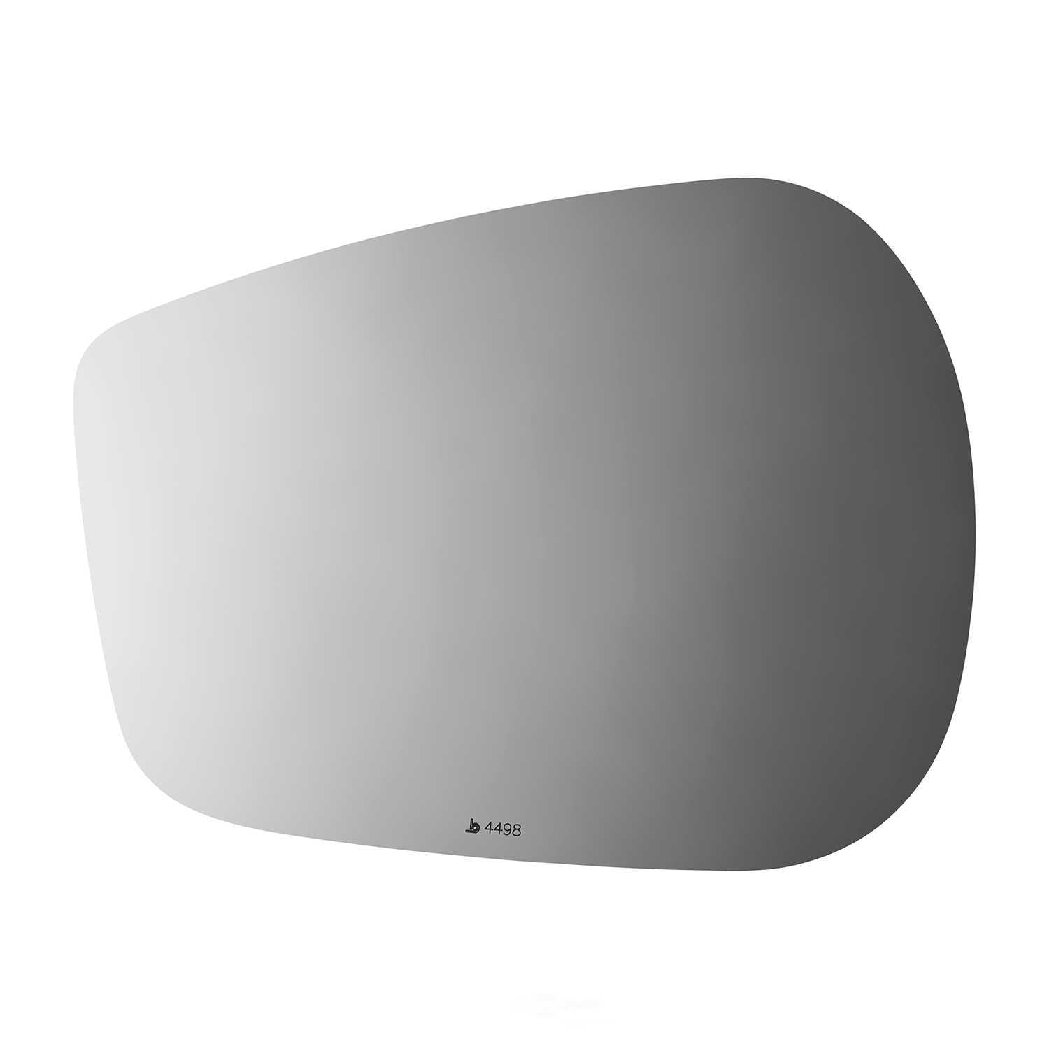 Burco Side View Mirror Replacement Glass - Clear Glass - 4498