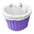 thumbnail image 4 of Tnarru Kids Bike Basket Accessories Bike Hanging Basket for Children Toddlers Girls, 4 of 9