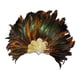 thumbnail image 4 of Tocado de plumas, diadema, disfraz, decoración, tocado de carnaval para Naranja, 4 of 9