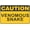 Warning Sign 1, variant on Caution Watch For Moving Trucks Sign - 8"x12" Rust Free Aluminum, UV Protected Waterproof Fade Resistant, 4 Pre-Drilled Holes