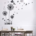 thumbnail image 5 of 2 Pieces Wall Decals Dandelions for Wall Decoration, Dandelion Wall Stickers for Living Room Bedroom Anteroom Hallway Window 60 * 90cm, 5 of 8