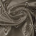 thumbnail image 7 of Ambesonne Art Deco Valance & Curtain, Swirling Straight Lines, 55"x30", Dark Olive Green Grey, 7 of 7
