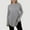 Grey, variant on Women Casual Long Sleeve T-Shirt Soft Comfortable Loose Fit Round Neck Raglan Sleeve Top Stylish Everyday Basic Tee