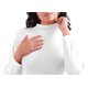 thumbnail image 4 of Blusa Termica Mujer, Blanco, Manga Larga, Unitalla, Cuello Alto, Playera, Casual, Basica, Camiseta, Uso Diario, 4 of 5