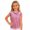 #91Pink, variant on Unisex Hip Hop Sequin Loose Fit Sleeveless Dance Top Shiny Metallic Mini Dots Tank Top