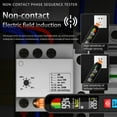 thumbnail image 4 of Multifunction None Electrical Phase Rotation Tester Featuring LCD Screen For Vehicle Electrical Systems Testing, 4 of 13