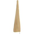 thumbnail image 1 of umbrella outdoor patio cover, patio waterproof market umbrella cover with zipper Beige, 1 of 4