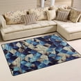thumbnail image 2 of Coolnut Lightweight Non Slip Carpet Mats 60 x 39 inch (5'x 3'3"), Area Soft Rugs Floor Mat Rug Decoration for Kids Room Living Room Abstract Art Design, 2 of 6