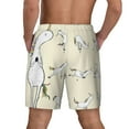 thumbnail image 3 of Kdxio Unicorn Doing Yoga Print Men'S Swim Trunks With Compression Liner 7 Inch Inseam Quick Dry Swim Shorts, 3 of 7