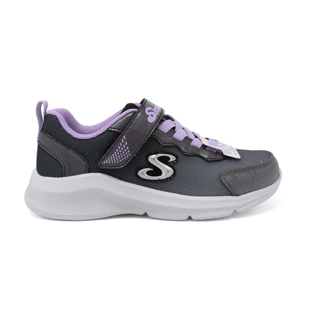 Tenis Skechers Sole Swifters Jr Unisex Ligeros negro 21
