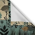 thumbnail image 5 of Ambesonne Floral Art Window Valance, Leaves Flowers Dandelion, 54" X 18", Pale Teal Pale Khaki Grey, 5 of 5
