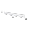 thumbnail image 2 of Stelpro White Brava Baseboard Heater - 1750W, 240 Volts, 2 of 9