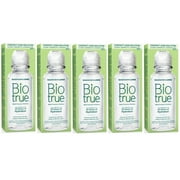 5 Pack - Biotrue Multi-Purpose Contact Lens Solution–from Bausch + Lomb–2 fl oz (60 mL) Bottle