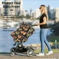 thumbnail image 5 of Haiem Heart Baby Nursing Cover & Nursing Poncho - Multi Use Cover for Baby Car Seat Canopy, Stroller Cover, 360°Full Privacy Breastfeeding Coverage, 5 of 9
