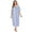 C, variant on Women Comfy Nightgown Round Neck Lace Trim Loungewear Oversized Pajama Loose Long Sleep Dress