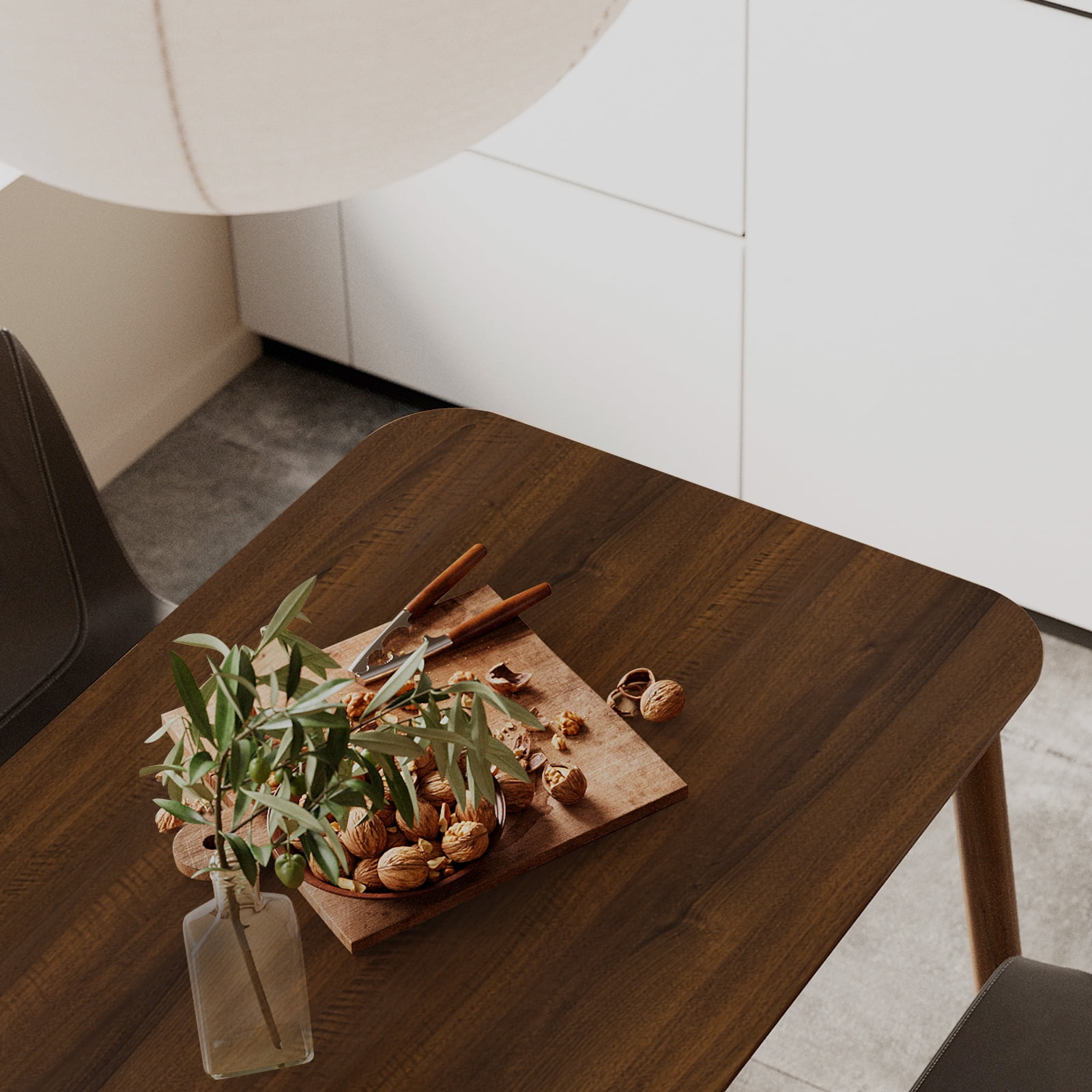Abyssaly Peel and Stick Wallpaper 15.7 in×118.1 in Modern Wall Paper Wood Self-Adhesive Removable Wallpaper