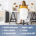 thumbnail image 3 of Humidificador PureGuardian Ultrasonic Cool Mist H3200BAR negro, 3 of 8