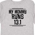 thumbnail image 4 of Inktastic Mommy Runs Half Marathon Boys or Girls Long Sleeve Toddler T-Shirt, 4 of 5