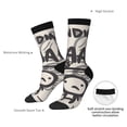 thumbnail image 5 of Lsque The Binding of Isaac Printed Men's Crew Socks, Soft Durable Breathable Moisture-Wicking with Odor Control Cotton socks, 5 of 7