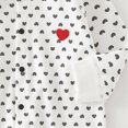 thumbnail image 5 of CAUYDY 0-3M 6-9M 12-18M Preemie Girl Coming Home Outfits Baby Clothing Newborn Long Sleeve Sleepers Infant Girls Romper Fall Winter Toddler Pajamas Sizes 5-8 Months,Black, 5 of 7