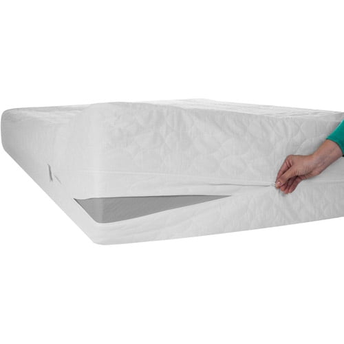 Bed Bug Dust Mite 100% Cotton Mattress Protector by Zen Master 