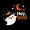 Black Orange 01, variant on Erosebridal Halloween Pumpkin Twin Sheets, Kawaii Spooky Bedding, Black Orange, Black Reversible, 3pcs, 1 Flat Sheet, 1 Fitted Sheet and 1 Pillowcase