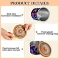 thumbnail image 5 of Rainbow Elephant Airtight Coffee Bean Canister 17oz Food Storage Containers with Lids For Gournd, Tea, Sugar, Flour, Rice, Cereal, Candy Cookie Jar, 5 of 8