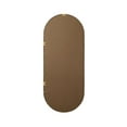thumbnail image 4 of Elegant Decor Metal Frame Oval Mirror 30x72 Inch in Brass, 4 of 12