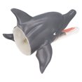 thumbnail image 1 of Juguete De Marioneta De Mano De Delfín, Aprendizaje Realista Del Entretenimiento Marioneta De Mano De Delfín Para Bañarse En La Playa Para Piscina ANGGREK Dolphin Head Hand Puppet, 1 of 8