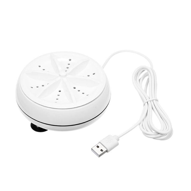 Portable Washing Machine – USB-Powered Compact Laundry Turbine Cleaner, 5 V Input, 200 RPM Dual-Direction Rotation, 5-Minute Cycle