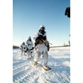 thumbnail image 2 of Us Soldiers In Arctic Warfare Training At Fort Greely Alaska. Jan 31 1991. History (18 x 24), 2 of 2