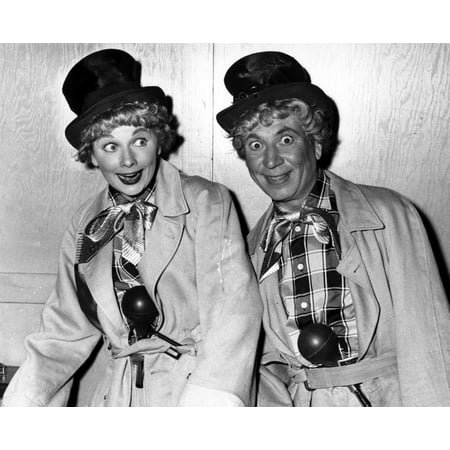Lucille Ball and Harpo Marx on I Love Lucy Photo (Lucy Pinder Best Photos)