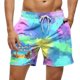 thumbnail image 2 of Kakii Men's Swim Trunks Hawaiian Bathing Mesh Lining Suit Swimsuits Beach Shorts with Pockets, 2 of 7