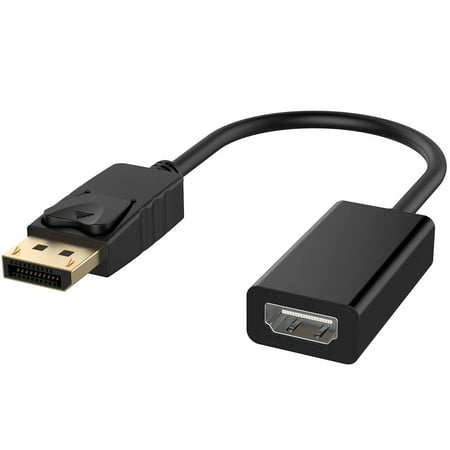 4K Display Port DP To HDMI Female Cable Adapter Converter DisplayPort for