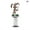 A, variant on 5Pcs Cute Funny Big Mouth Monkey 2D Acrylic Spring Ornaments, Car Shaking Toy, Trendy Desktop & Auto Decor