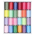 thumbnail image 1 of Unbranded Fil à Coudre Polyester Multicolore, 24 Pcs, 1 of 8