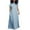 Blue, variant on Sngxgn Women's Dress Ribbed Sleeveless Halter Neck Tank Tops Mini Dresses(Blue,XXL)