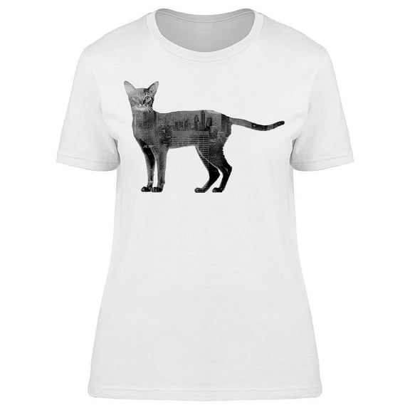 Abyssinian Cat T-Shirt Women -Image by Shutterstock, Female Large