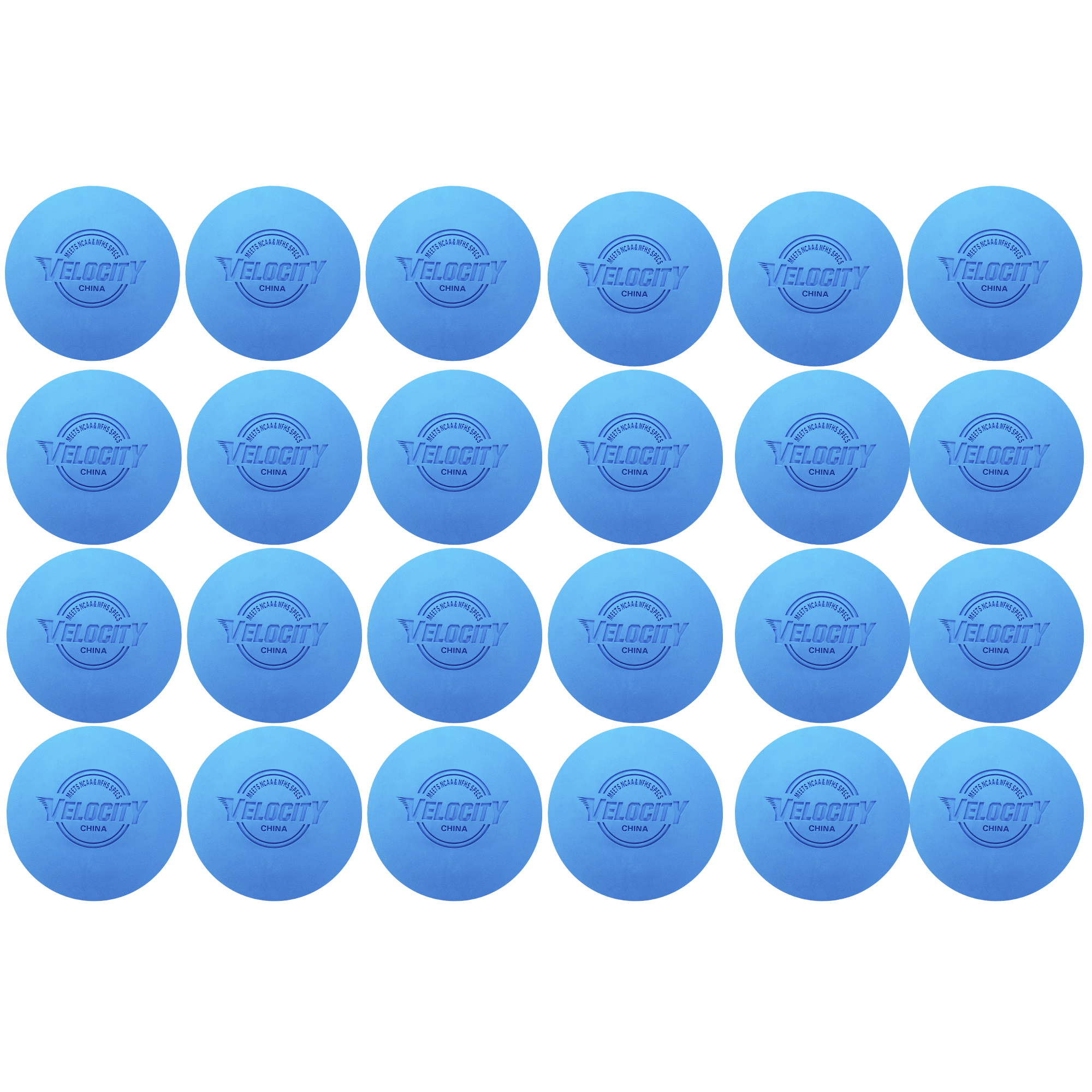 Velocity Lacrosse Balls Official Sized NFHS, SEI, and NCAA Approved